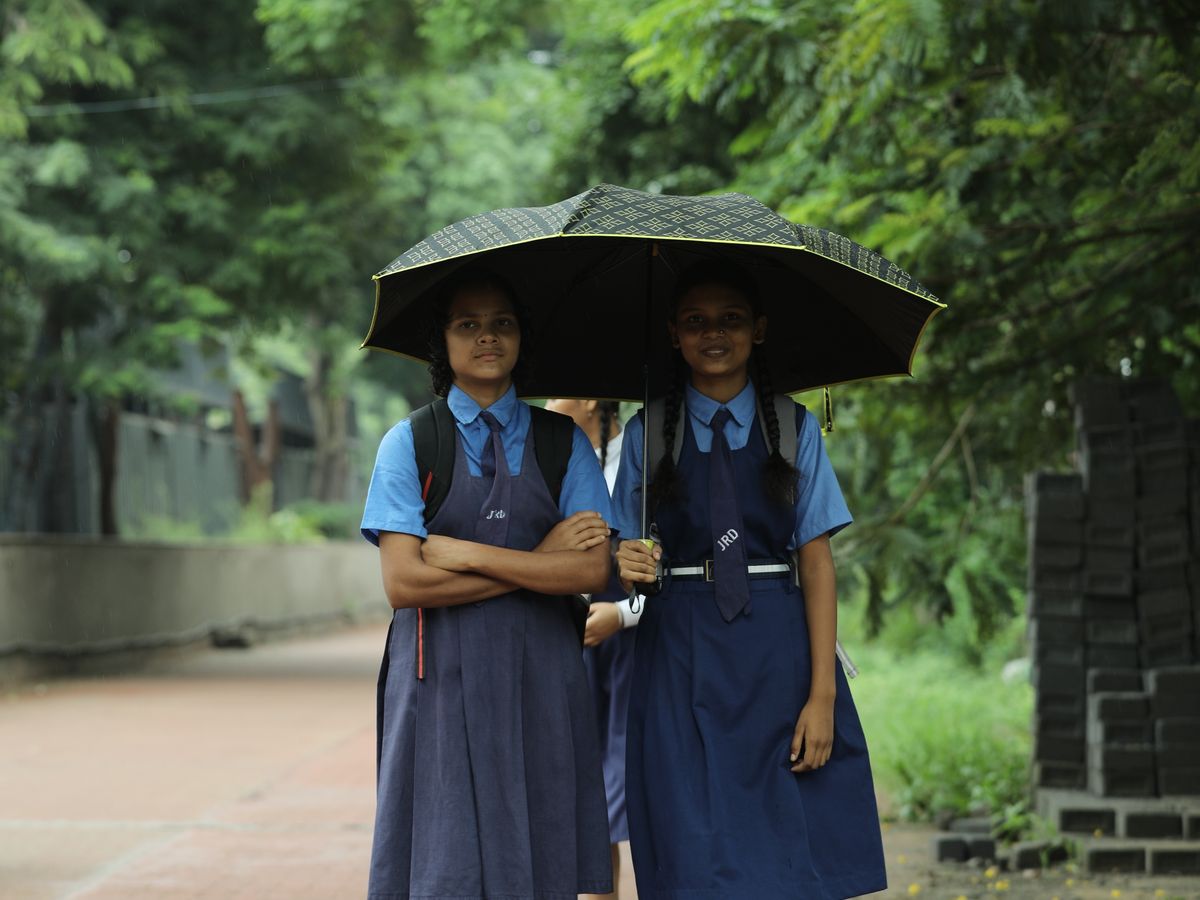 Walking to school